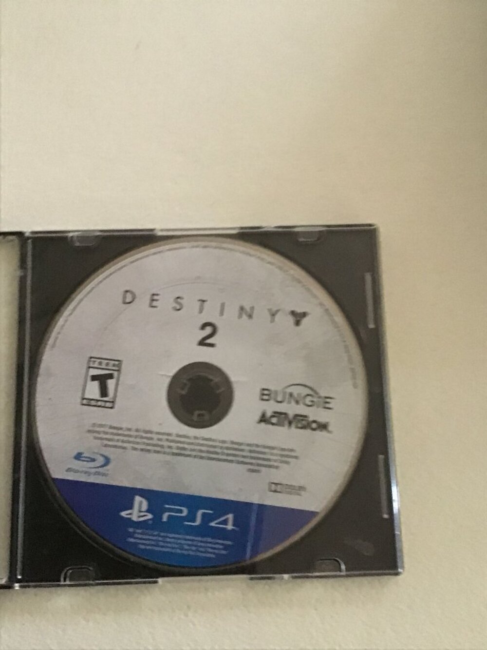 Destiny 2 PS4 PlayStation 4 Disc Only No Case No Artwork Bungie Activision Game